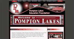 Desktop Screenshot of pomptonlakesef.org
