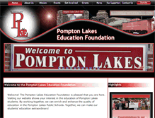 Tablet Screenshot of pomptonlakesef.org
